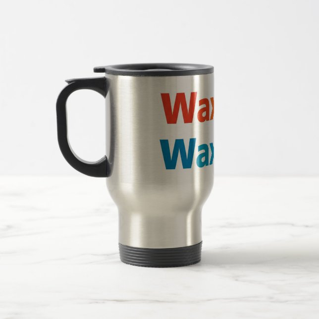 Caneca Térmica Cera Ligada, Cera Desligada. (Esquerda)
