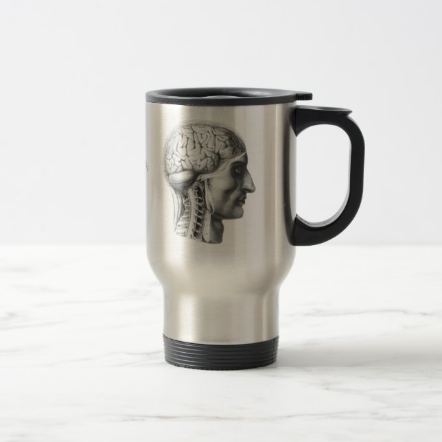 Caneca Térmica cérebro revelado (Direita)