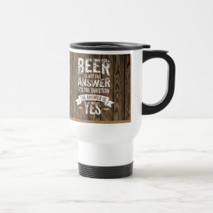 Caneca Térmica Cerveja Não É A Resposta