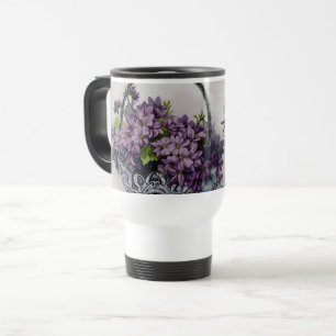 Caneca Térmica Cesta de Flores Vintage – Desaboom do Dia das Mães
