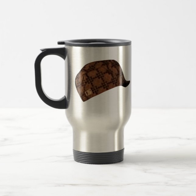 Caneca Térmica Chapéu Meme de Scumbag Steve (Esquerda)