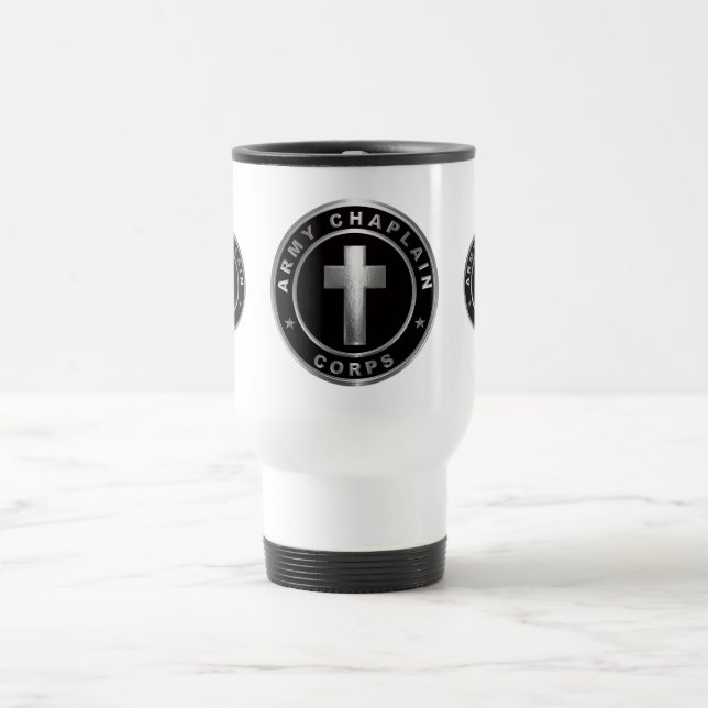 Caneca Térmica Chaplain Corps Army Veteran (Centro)