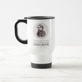 Caneca Térmica Charles Dickens Portrait e Cote