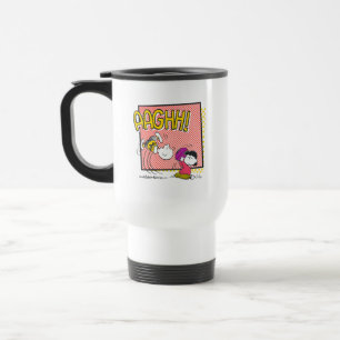 Caneca Térmica Charlie Brown e Lucy Football Comic Graphic