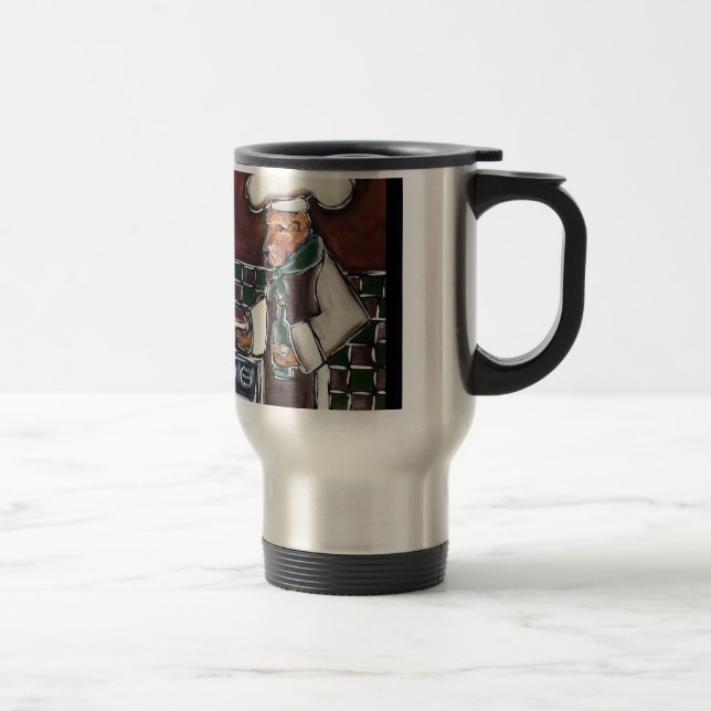 Caneca Térmica Chef Airedale (Direita)