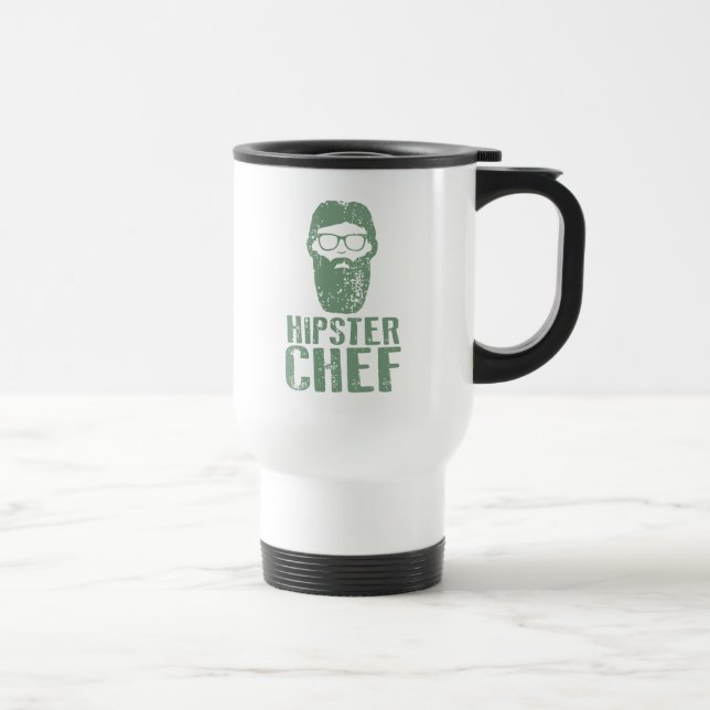Caneca Térmica Chef hipster (Direita)