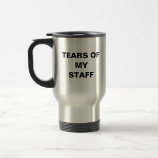 Caneca Térmica Chefe Engraçado Lágrimas Da Minha Equipe