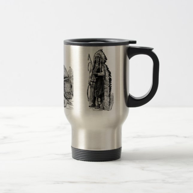Caneca Térmica Chefes de Mug Indianos (Direita)