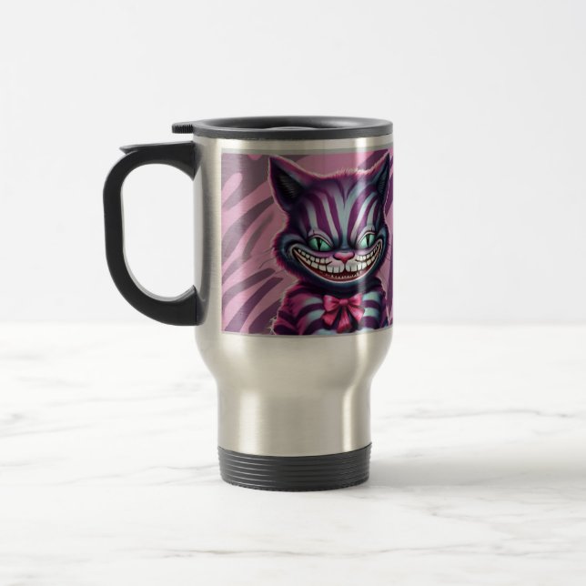 Caneca Térmica Cheshire Cat (Esquerda)