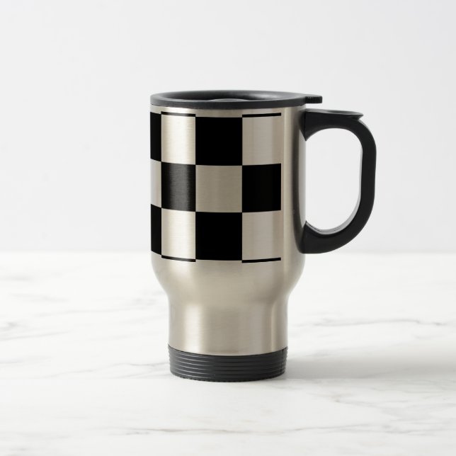 Caneca Térmica Chessboard (Direita)