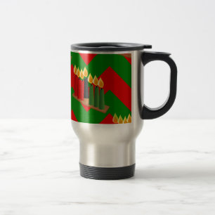 Caneca Térmica chevron kwanzaa