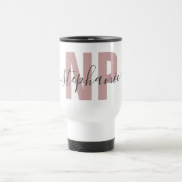 Caneca Térmica Chic Personalizado de Graduação de Enfermeiro NP