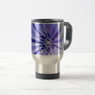 Caneca Térmica chicória azul roxa