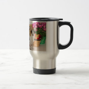 Caneca Térmica Chihuahua está no outono