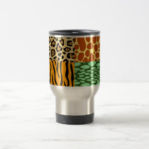 Caneca Térmica Chita, Girafa, Tigre e Cobra