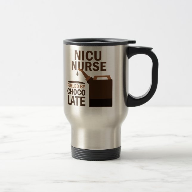 Caneca Térmica Chocolate (engraçado) da enfermeira de Nicu (Direita)