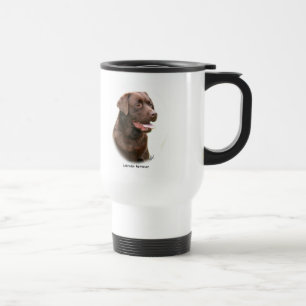 Caneca Térmica Chocolate labrador retriever
