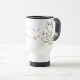 Caneca Térmica Chrismas Mess