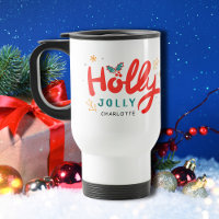 Christmas Holly Jolly Fun Winter Personalization N