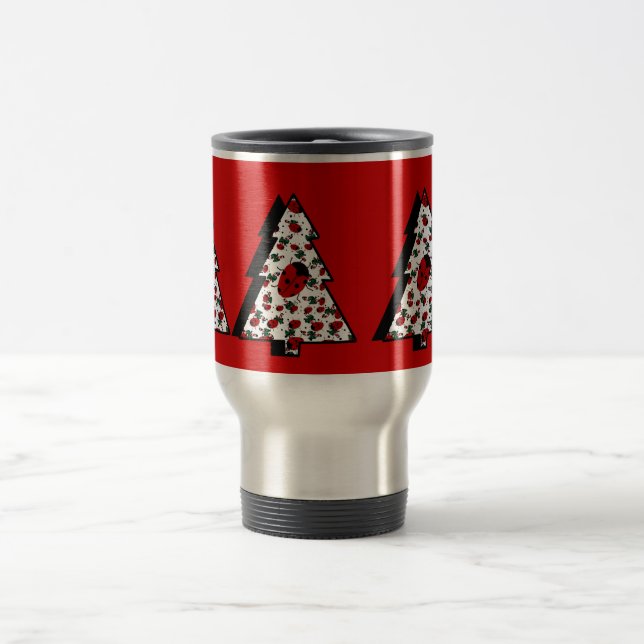CANECA TÉRMICA CHRISTMAS LADYBUGS (Centro)