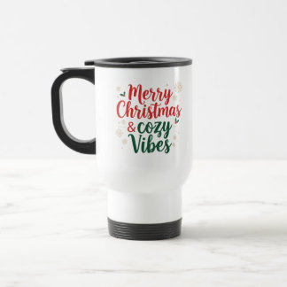 Caneca Térmica Christmas Travel Mug – Holiday Coffee Mug 