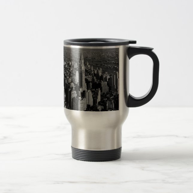 Caneca Térmica Chrysler Building New York Manhattan (Direita)