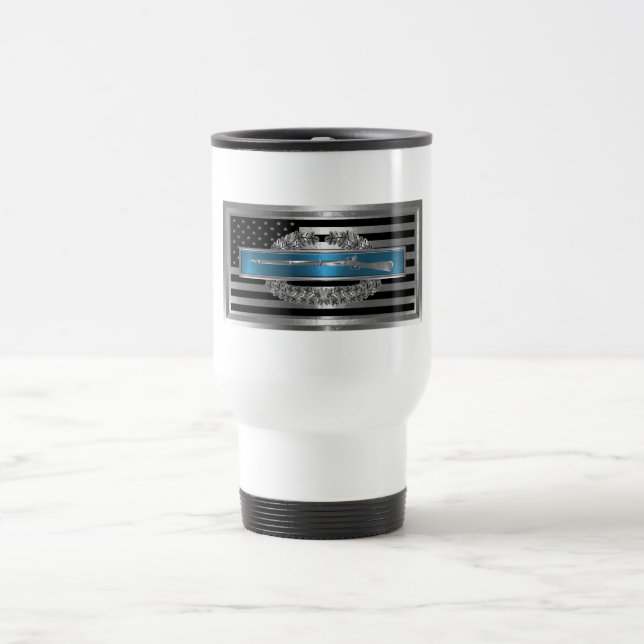 Caneca Térmica CIB Combat - Insígnia de Infantaria de Combate (Centro)
