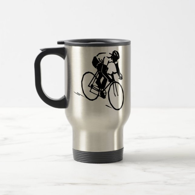 Caneca Térmica Ciclismo bicicleta motorista (Esquerda)