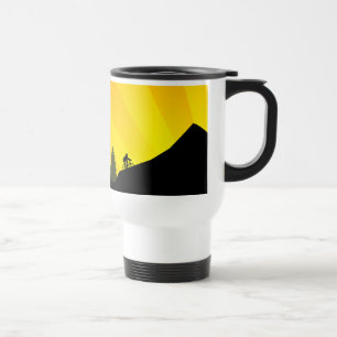 Caneca Térmica ciclismo : montanha rayz :