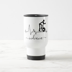 Caneca Térmica Ciclista de Ciclismo Indoor com Batimento Cardíaco