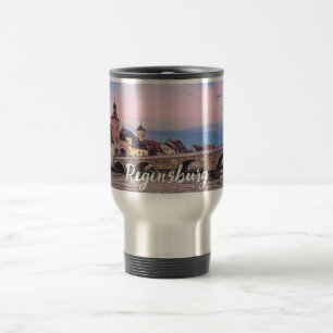 Caneca Térmica Cidade histórica de Regensburg, Alemanha