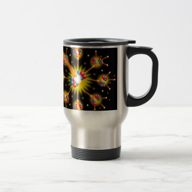 Caneca Térmica Ciência de Fissão Nuclear (Direita)