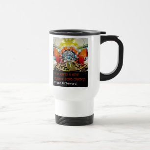 Caneca Térmica Ciência é Física ou Coleta de Carimbos
