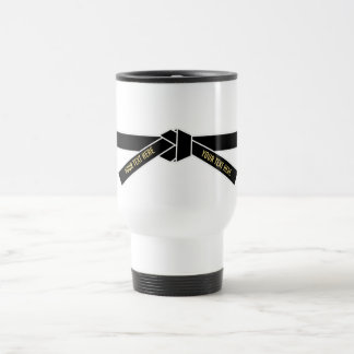 Caneca Térmica Cinta Preta Personalizável (Kuro-obi)
