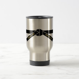 Caneca Térmica Cinta Preta Personalizável (Kuro-obi)