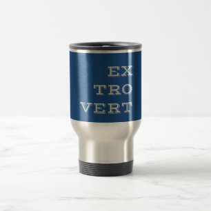 Caneca Térmica Cinza Extrovertida