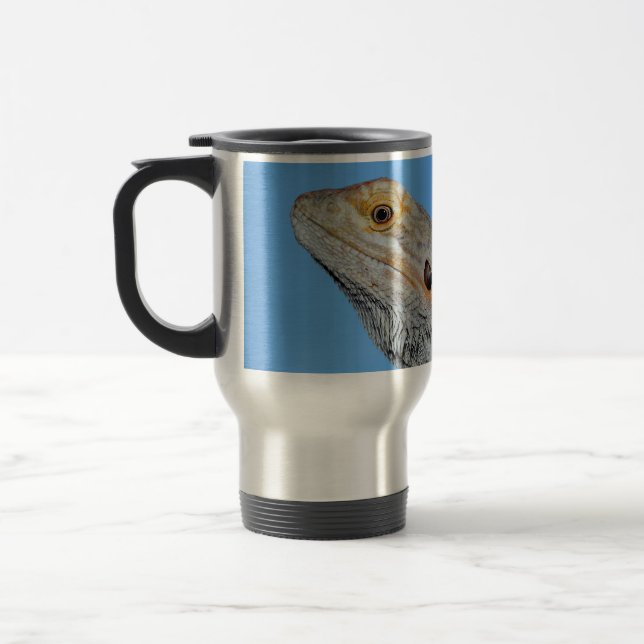 Caneca Térmica Cinza Lizard e meia lua (Esquerda)