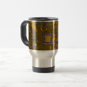 Caneca Térmica Circuito Impresso Conjunto PCB Circuito Conselho L