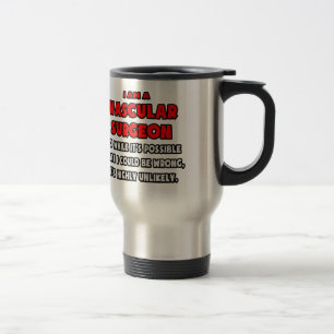 Caneca Térmica Cirurgião Vascular Engraçado. Muito improvável