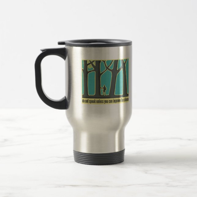 Caneca Térmica Citação Ambiental (Esquerda)