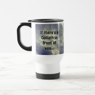 Caneca Térmica Citação de David e Golias