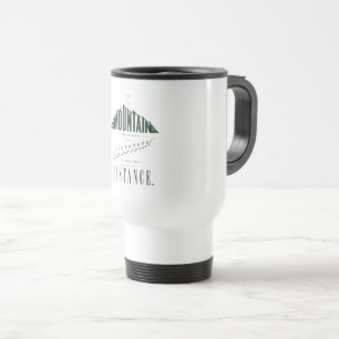 Caneca Térmica Citação de Distância dos Passos da Montanha