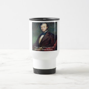 Caneca Térmica Citação de Robert Browning sobre Maternidade