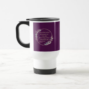 Caneca Térmica Citação II de Jane Eyre - Estilo bonito