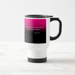 Caneca Térmica Citações Cristãs