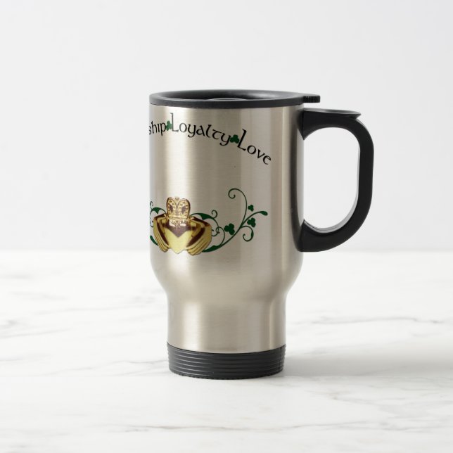 Caneca Térmica Claddagh/Claddaugh (Direita)