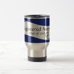Caneca Térmica Classe da enfermeira diplomada de ano feito sob
