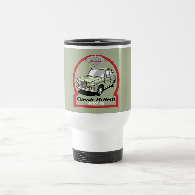 Caneca Térmica Classic British Wolseley 1300 Car (Centro)