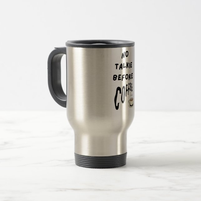 Caneca Térmica Clássica Mug, 11 oz (Frente Esquerda)