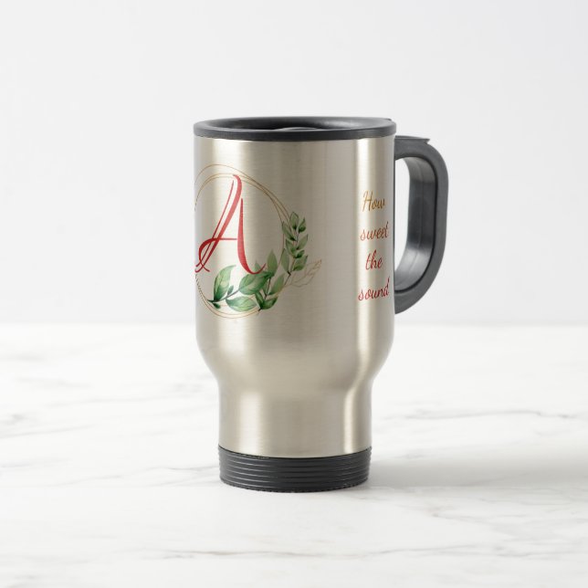 Caneca Térmica Clássica Mug, 11 oz (Frente Esquerda)